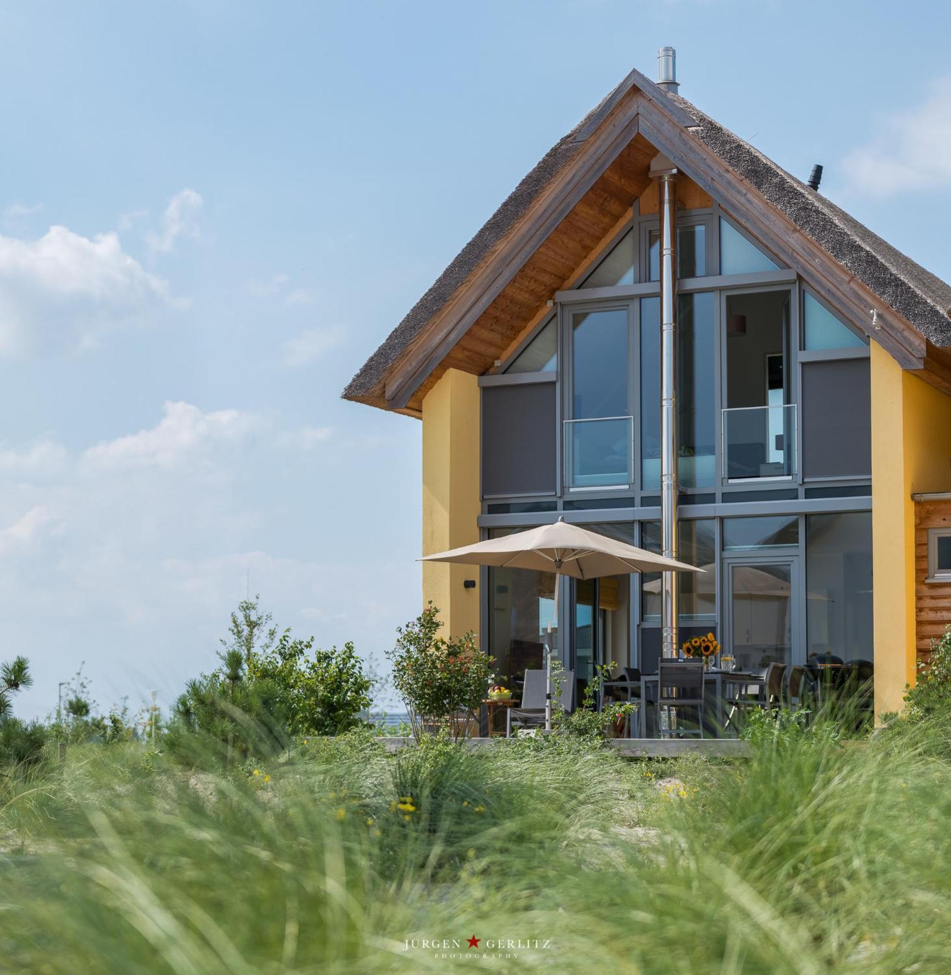 Ostsee - Reetdachhaus Nr 7 "Haddock" Im Strand Resort Гайлігенгафен Екстер'єр фото